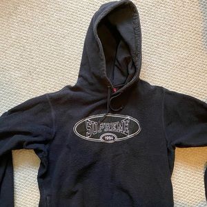 Supreme Fleece Hoodie Size Large